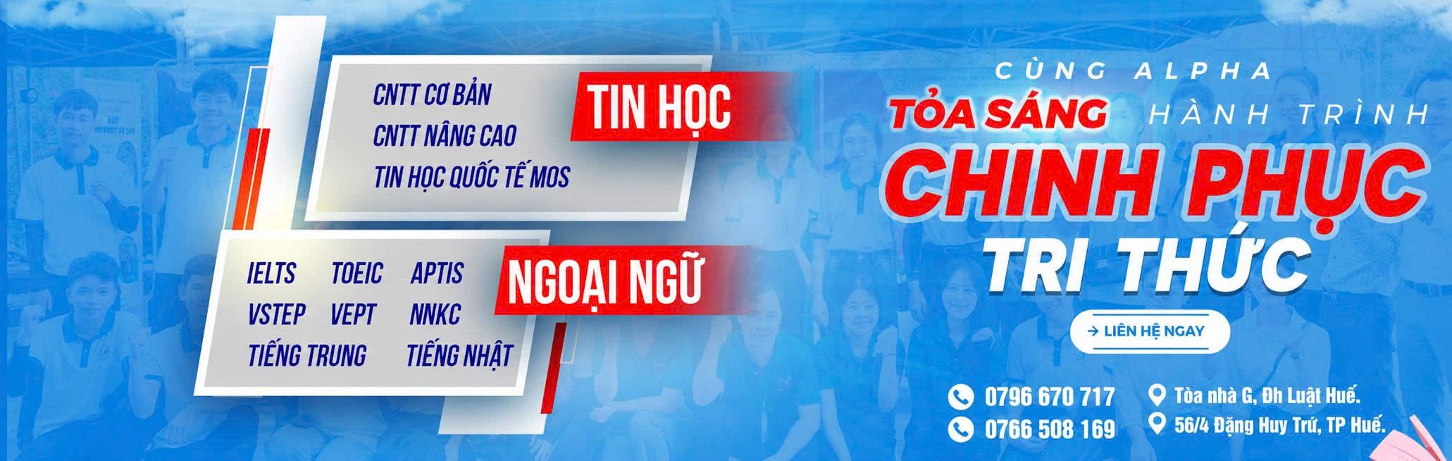 TRUNG TÂM NGOẠI NGỮ - TIN HỌC ALPHA